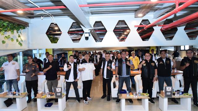 Klub motor Harley Davidson Club Indonesia atau HDCI Bekasi melaksanakan Musyawarah Cabang (Muscab).