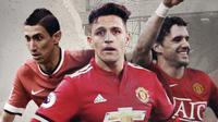 Angel Di Maria, Alexis Sanchez dan Owen Hargreaves. (Bola.com/Dody Iryawan)