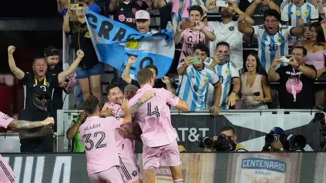 Debut Lionel Messi Bersama Inter Miami
