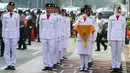 Dalam rangka memperingati 96 tahun Sumpah Pemuda, Museum Sumpah Pemuda Jakarta menggelar upacara peringatan. (Liputan6.com/Herman Zakharia)