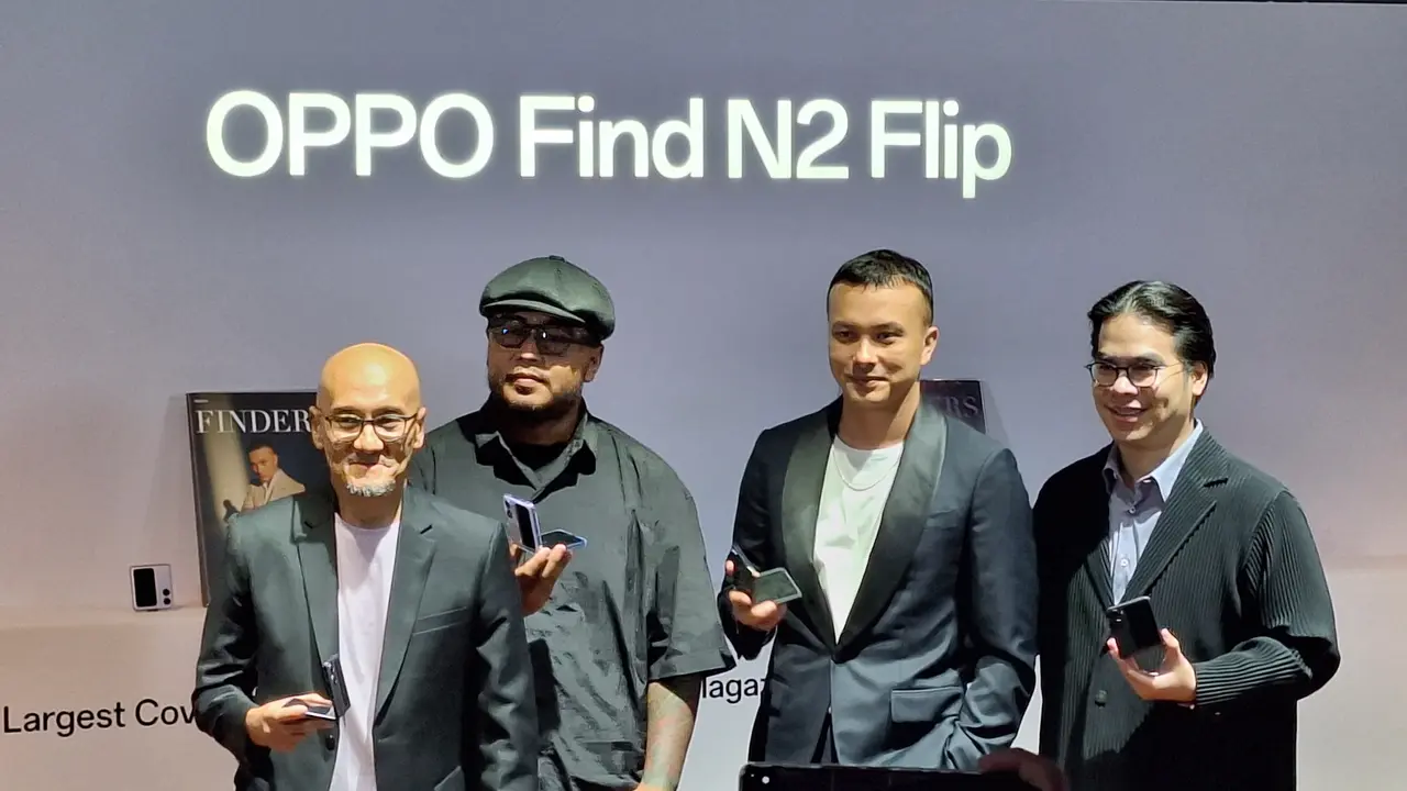 Peluncuran Oppo Find N2 Flip di Jakarta. Liputan6.com/Giovani Dio Prasasti