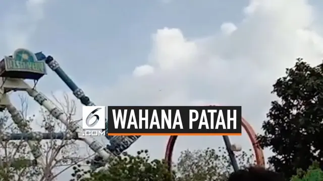 Wahana permainan patah di Balvatika Amusement Park, India. Akibatnya 2 pengunjung tewas dan 29 lainnya terluka dalam insiden ini.