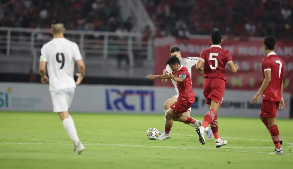 Timnas Indonesia juga unggul penciptaan peluang. (Foto:Dok PSSI)