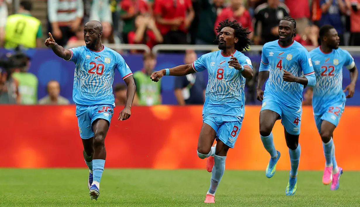Portugal secara mengejutkan harus menelan hasil imbang 1-1 saat laga Grup K Piala Dunia 2026 melawan Kongo di Houston Stadium, Amerika Serikat, Kamis (18/06/2026) dini hari WIB. (AFP/Getty Images/ Alex Slitz)