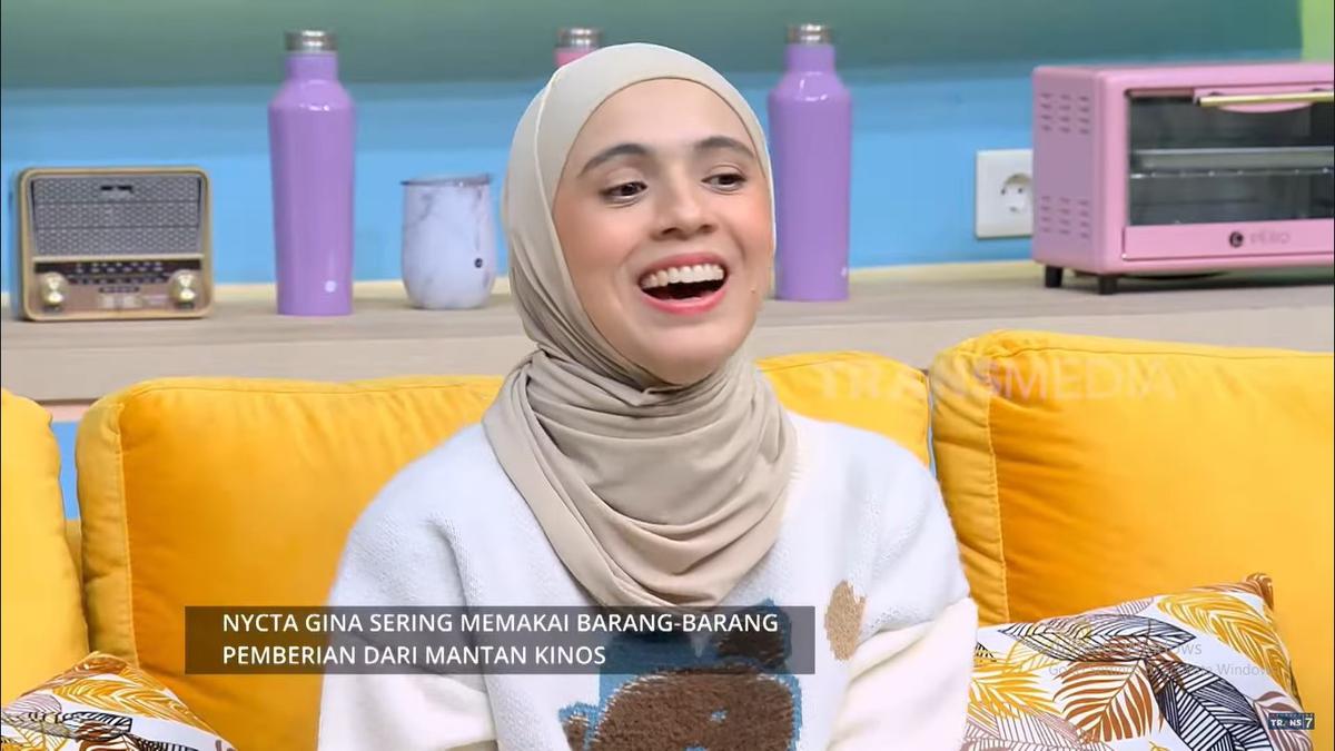 Pengakuan Nycta Gina Pakai Barang Pemberian Mantan Kekasih Rizky Kinos, Alasannya Sayang Kalau Dibuang