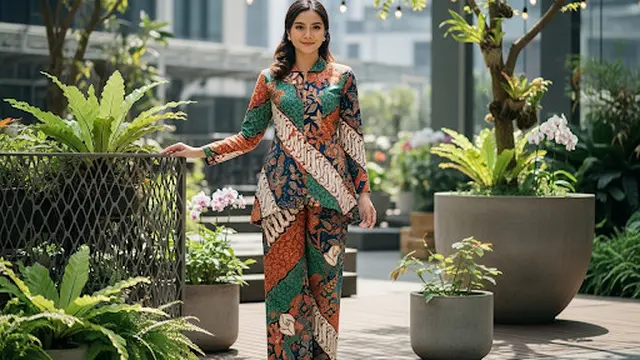 Batik Kombinasi: Perpaduan Motif yang Menawan