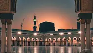 Pemandangan Ka'bah dari Jauh (Liputan6.com/MetaAi)