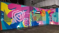 Mural di M Bloc Space, Jakarta. (dok. SIngapore Tourism Board)