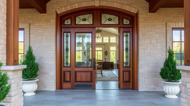Pintu Rumah American Style