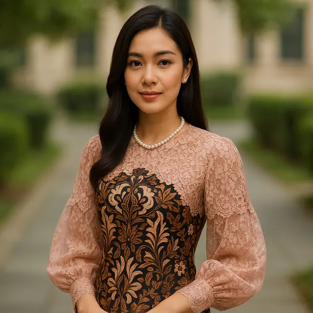 Model Baju Batik Lengan Bishop untuk Acara Formal, Tampil Elegan dan Anggun di Berbagai Kesempatan