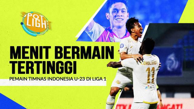 Berita video spotlight kali ini membahas tentang empat pemain U-23 dengan menit bermain tertinggi di Liga 1 musim lalu.