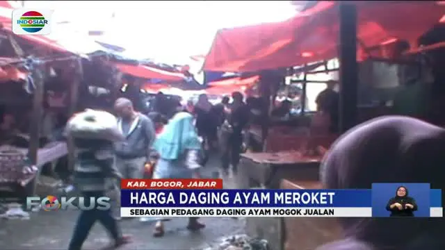 Harga Tembus Rp 60 Ribu, Pedagang Ayam di Leuwiliang Bogor Ancam Mogok