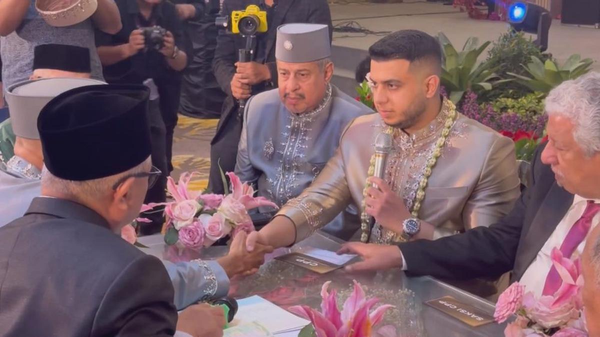 Sah Jadi Suami Istri, Intip Momen Pernikahan Yislam Kakak Fadil Jaidi dan Istrinya