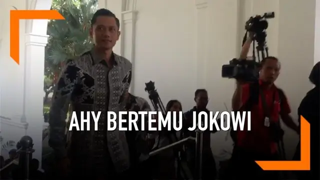 VIDEO: Diundang Jokowi, AHY Tiba di Istana