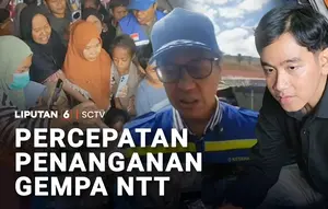 Percepatan Penanganan Gempa NTT