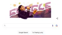 Musisi Didi Kempot ditampilkan di Google Doodle Minggu, 26 Februari 2023. (Dok. Google)