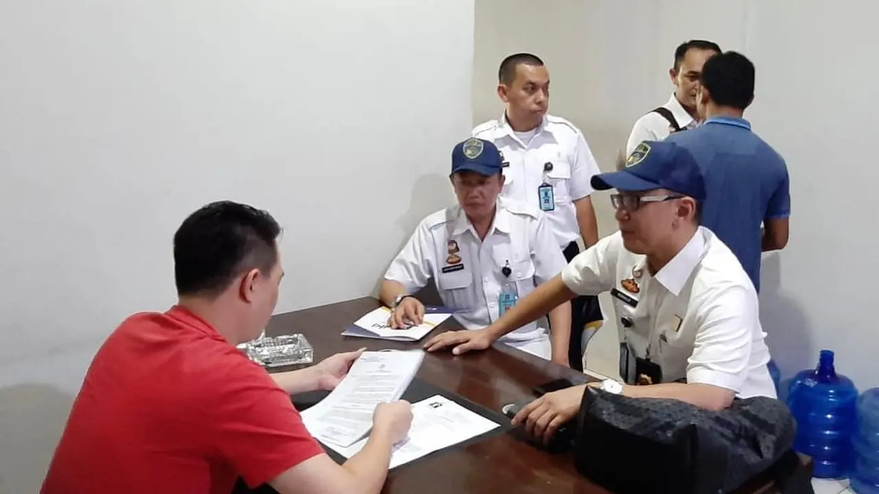 Kemenkumham lakukan penindakan operator televisi kabel. (Istimewa)
