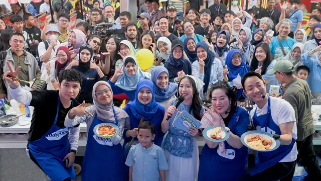Duel Masak Aldi Taher Versus Chef Hideki di Rumah Indofood PRJ 2026