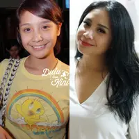 Gaya dulu dan kini Nagita Slavina. (Istimewa, Instagram/nagitaslavina1717)