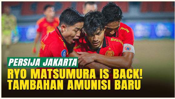 Pulih dari Cedera, Ryo Matsumura Siap Perkuat Persija Jakarta