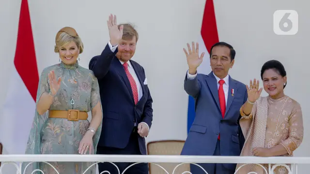 Jokowi Terima Kunjungan Raja dan Ratu Belanda