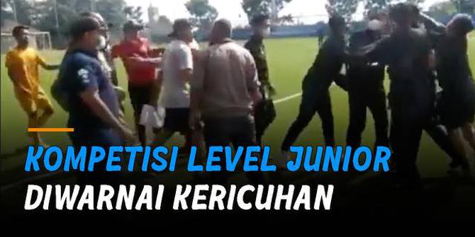 VIDEO: Miris, Bhayangkara FC vs Persebaya U-18 Diwarnai Kericuhan