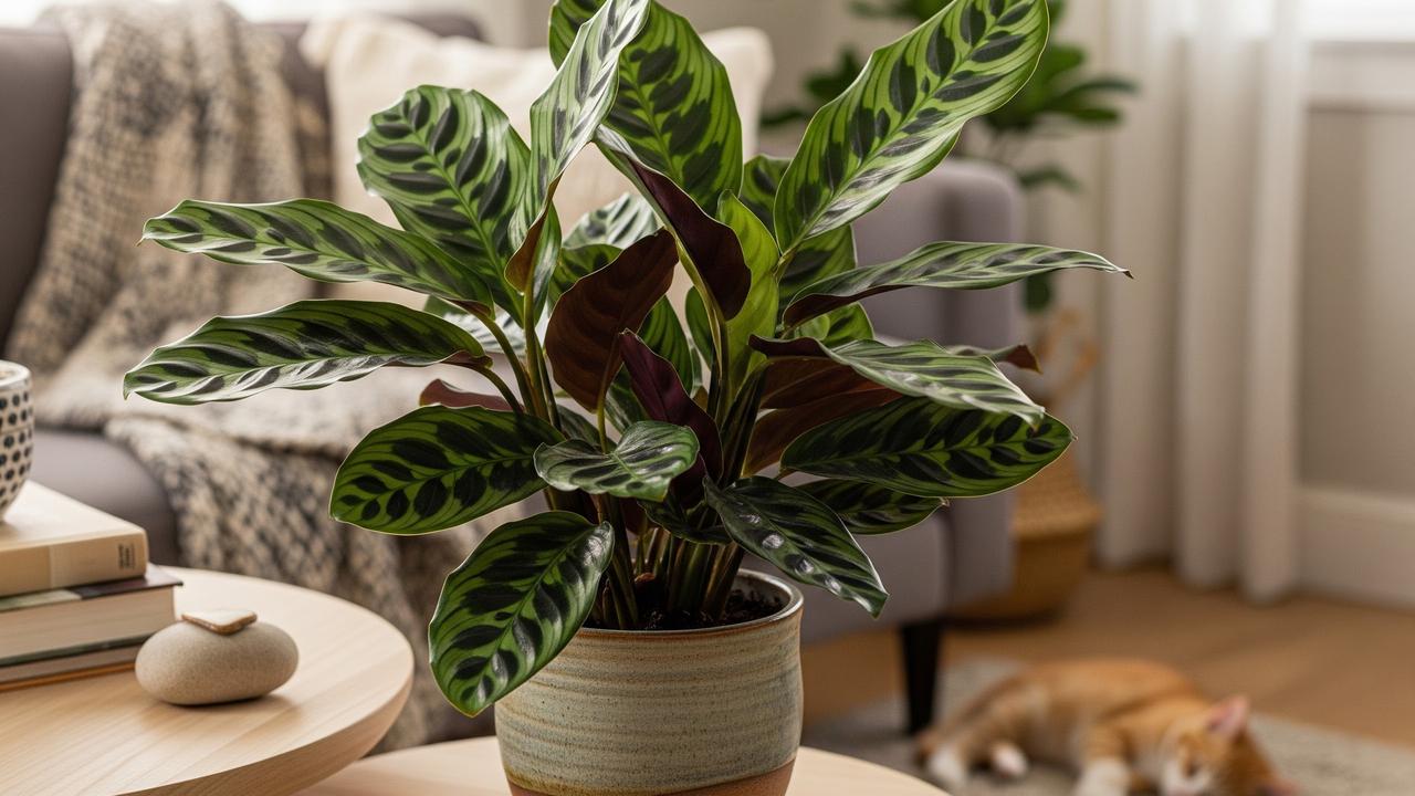 Rattlesnake Plant (Calathea lancifolia)