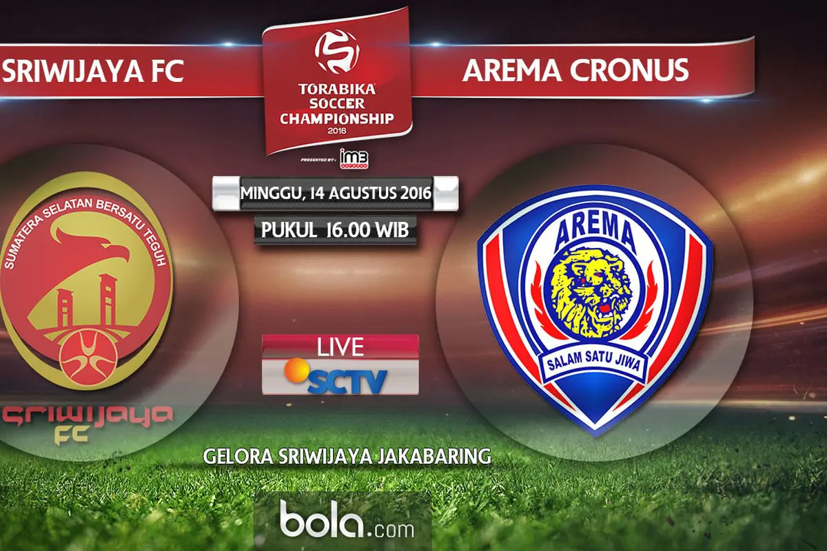Sriwijaya FC Vs Arema Cronus