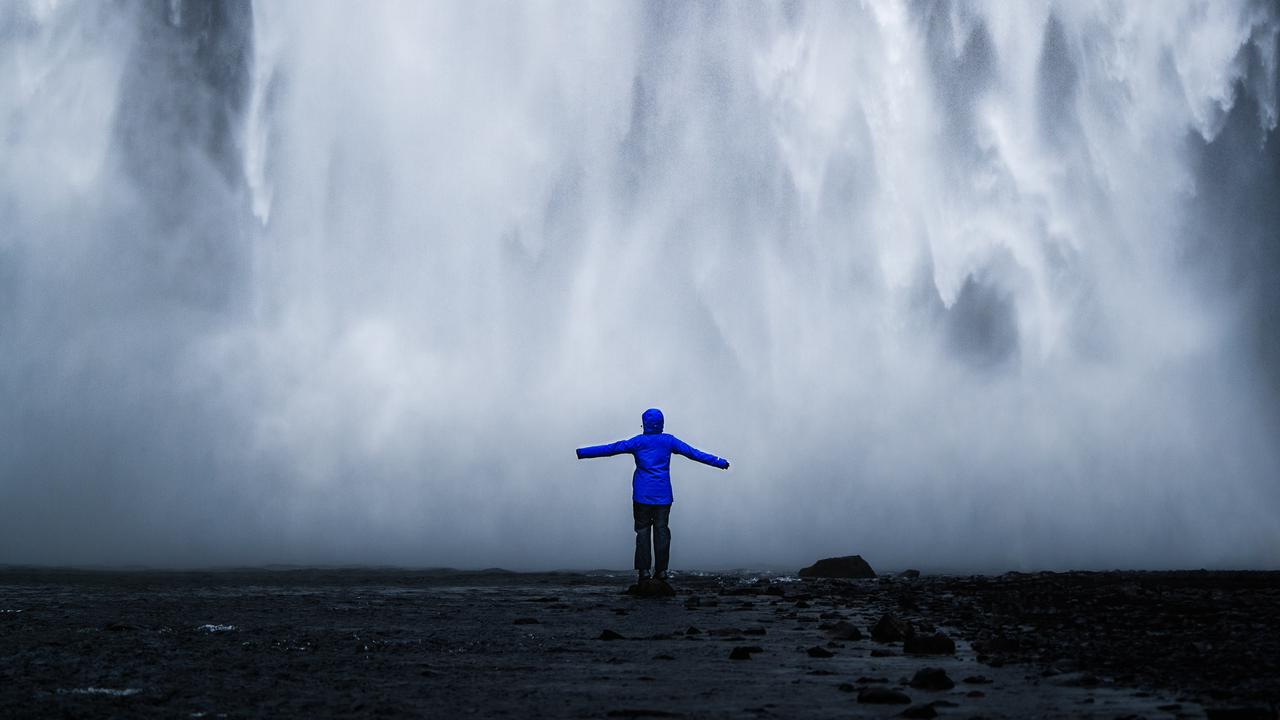 Ilustrasi Air Terjun.