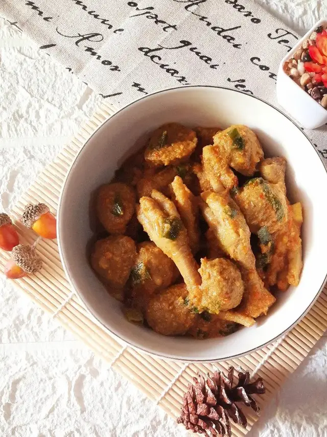 Bakso Ceker Bumbu Pedas