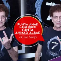 Punya Anak Lagi, Bukti Cinta Ahmad Albar di Usia Senja. (Foto: Nurwahyunan, Desain: Nurman Abdul Hakim/Bintang.com)