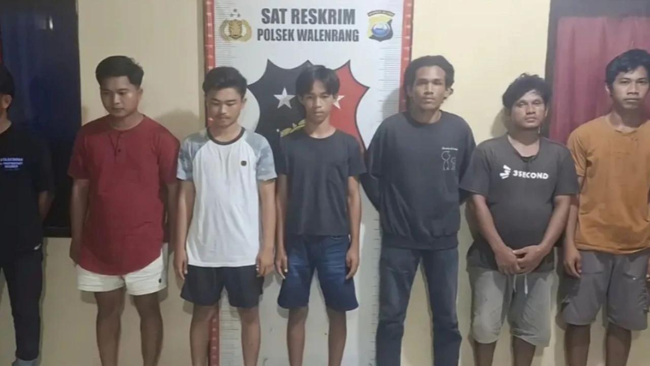 Brutal! 7 Pemuda di Luwu Ditangkap Usai Keroyok Pengendara dan Siram Anak dengan Air Panas