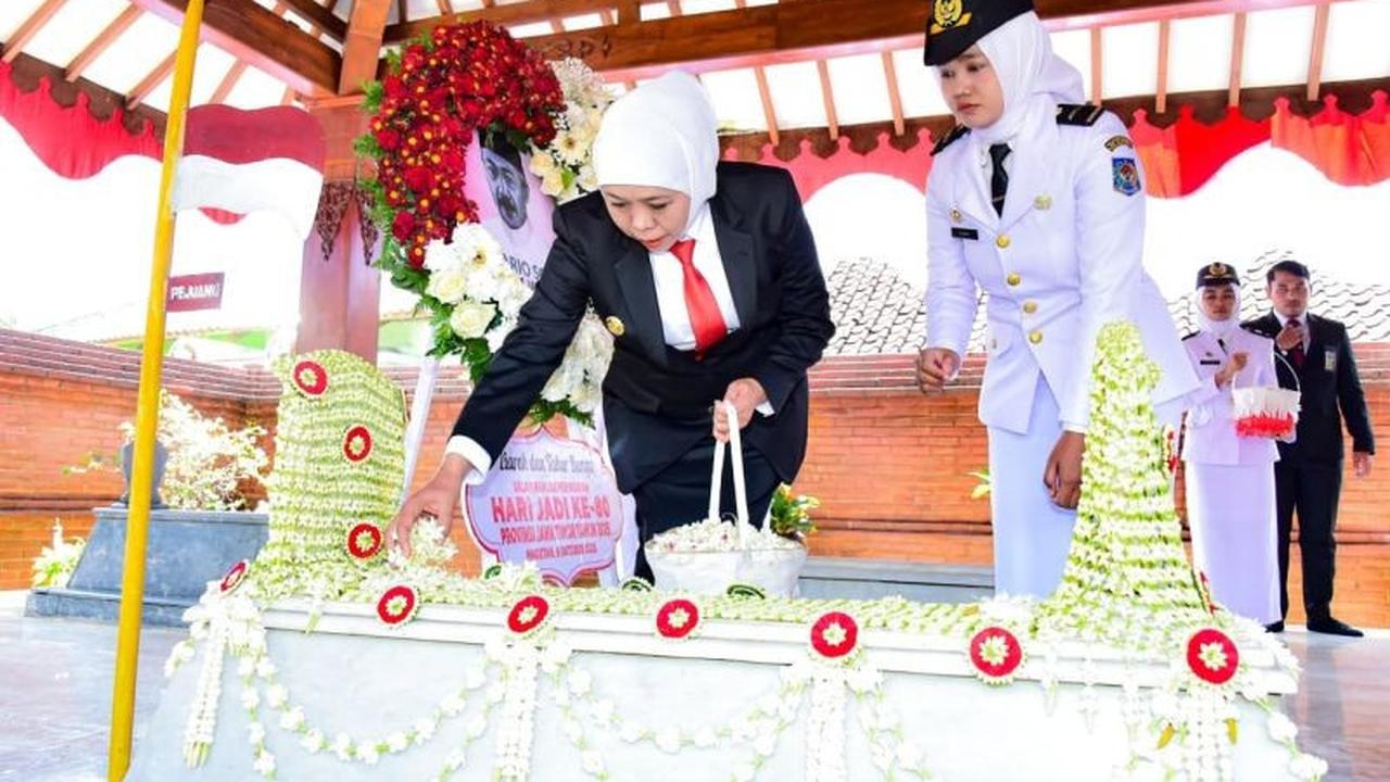 Khofifah Ajak Teladani Gubernur Soerjo, Pahlawan Nasional yang Gugur di Agresi Militer Belanda II