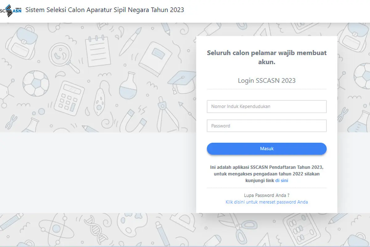 Peserta lolos CPNS 2023 diwajibkan mengisi daftar riwayat hidup (DRH) secara online di portal Sistem Seleksi Calon Aparatur Sipil Negara (SSCASN) BKN