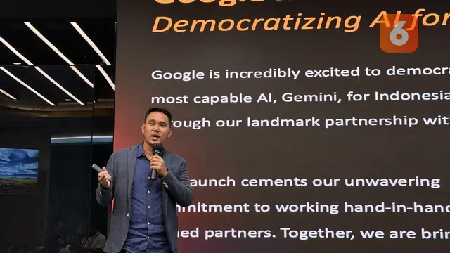 Strategic Partnership Lead Google, Aryabimo Harfiandi. Liputan6.com/Iskandar