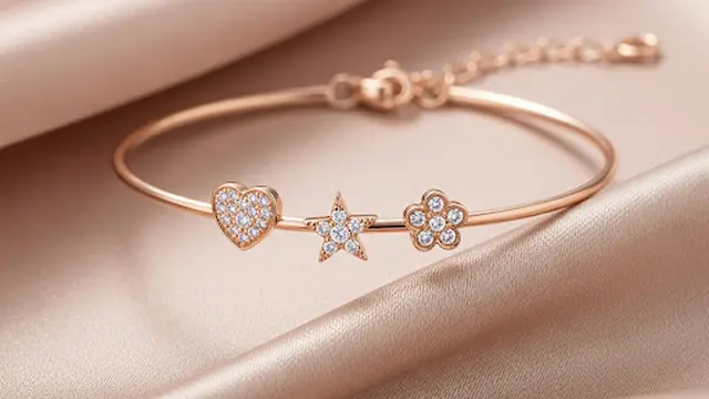 Gelang Charm Berlian Mini