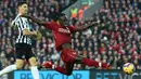 3. Sadio Mane (Liverpool) - Mane dipercaya Liverpool untuk mengenakan nomor punggung 10 pada musim 2018-2019. Pemain asal Senegal ini menjadi andalan lini serang kiri The Reds. (AFP/Paul Ellis)