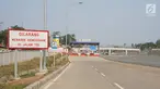 Kondisi gerbang Tol Cinere-Jagorawi (Cijago) Seksi II Kukusan di Depok, Jawa Barat, Minggu (22/9/2019). Ruas jalan tol sepanjang 5,5 kilometer (km) dari Cisalak hingga Kukusan itu sudah selesai 100 persen dan ditargetkan bisa operasi akhir bulan September ini. (Liputan6.com/Immanuel Antonius)