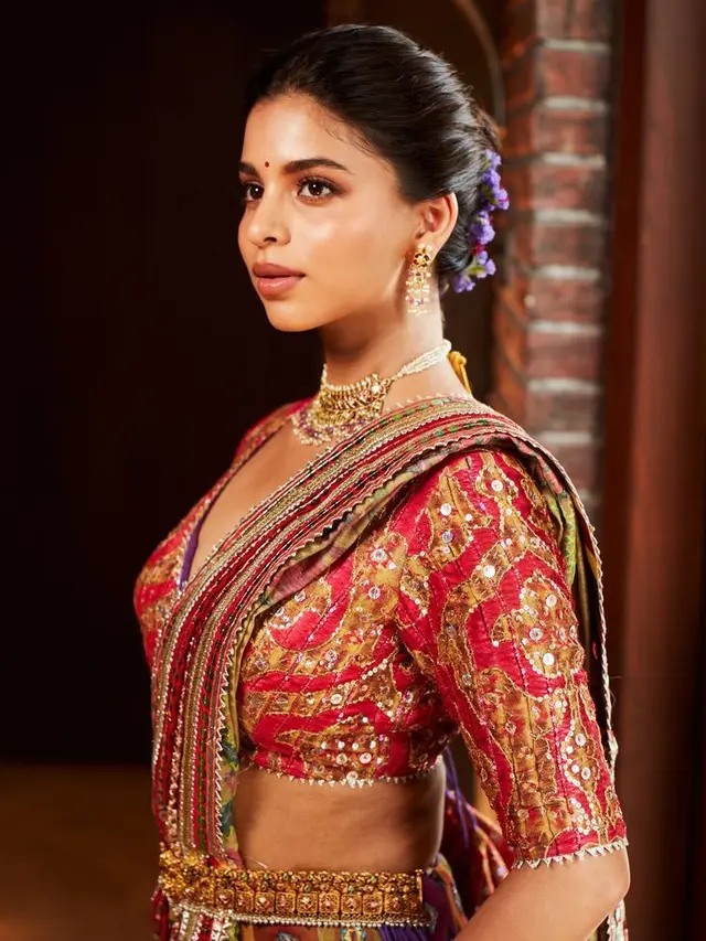 Suhana Khan di Pernikahan Anant Ambani dan Radhika Merchant. [@suhanakhan2]