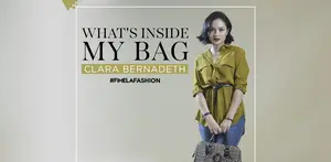 What’s in My Bag Clara Bernadeth