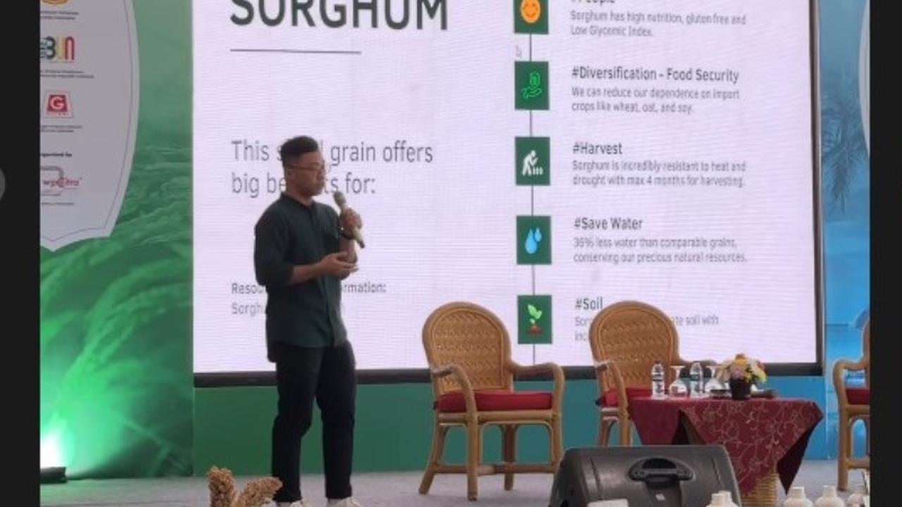 Mendukung Petani Sorgum dengan Membantu Orang Sibuk di Kota Lewat Minuman Bernutrisi