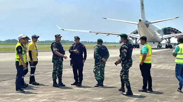 Gerak Cepat TNI Respons Ancaman Bom di Pesawat yang Angkut Jemaah Haji Surabaya