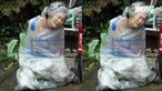 Usia tak menjadi halangan bagi nenek yang hobi membuat foto ekstrem dan unik ini.