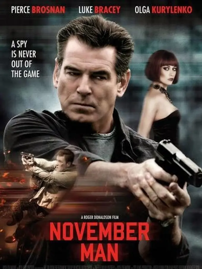 Pierce Brosnan dalam film The November Man (Vidio)
