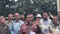 DKI Gelontorkan Rp 90 Miliar Bangun SJUT di Ruas Jalan MT Haryono hingga JatinegaraGubernur DKI Jakarta Pramono Anung mengatakan, pembangunan SJUT merupakan bagian dari penataan jaringan kabel yang selama ini berada di atas permukaan jalan. (Liputan6.com/Winda Nelfira)