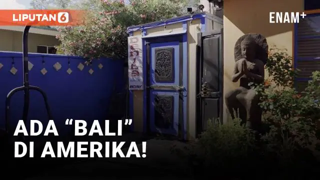 Di bawah terik matahari Tucson, Arizona, House of Bali menawarkan alternatif penginapan bagi warga yang ingin merasakan atmosfir Bali di Amerika Serikat. Dennis bersama istrinya membangun House of Bali sebagai bagian dari kecintaan mereka akan Indone...