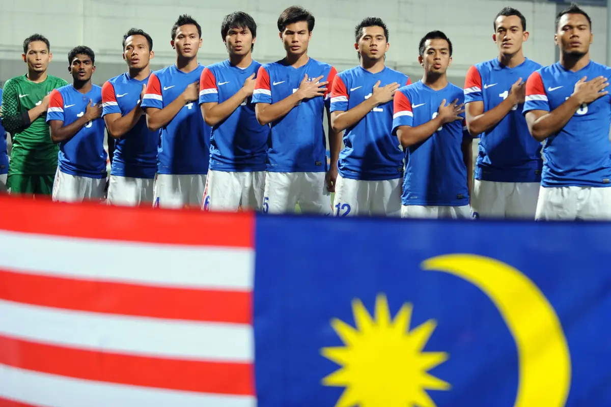 Timnas Malaysia (AFP/MOHD FYROL)
