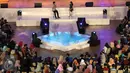 Suasana saat Emtek Goes to Campus (EGTC) 2017 di Malang Wakil Direktur Utama Emtek, Sutanto Hartono,menjadi pembicara, Jawa Timur, Rabu (3/5). (Liputan6.com/Helmi Afandi)