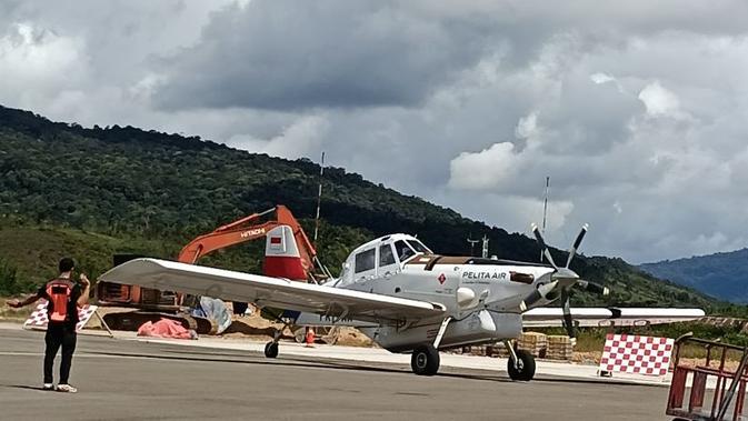 Pesawat Pengangkut BBM Jatuh di Krayan Terbakar, Ada Korban Meninggal