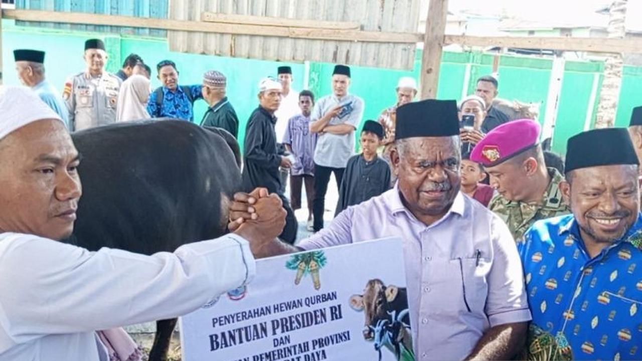 Pemprov PBD Salurkan 20 Sapi Kurban Idul Adha 1447 H, Ajak Masyarakat Berbagi